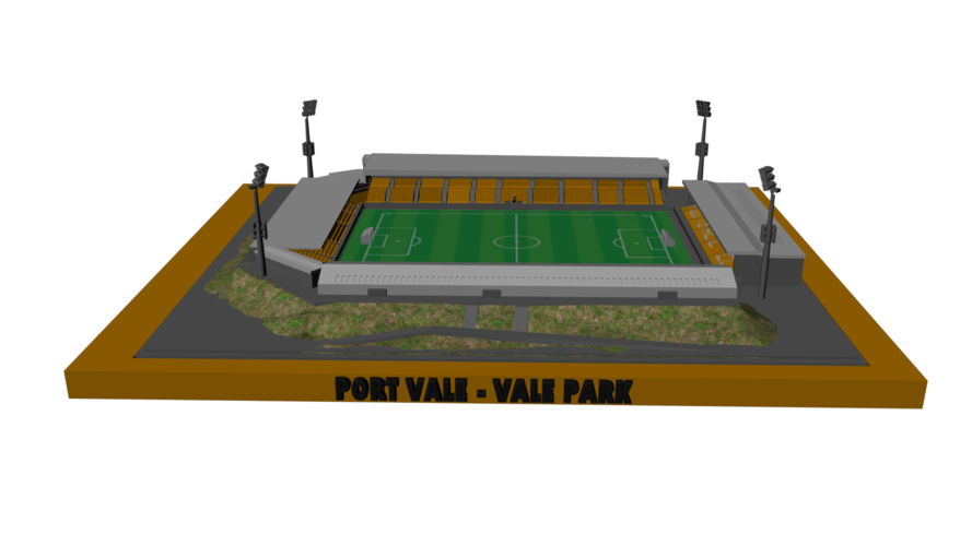 Port Vale - Vale Park 3D Print 207674