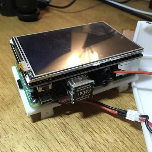 Raspberry Pi Camera Case with CS(C) Mount Lens 3D Print 207699