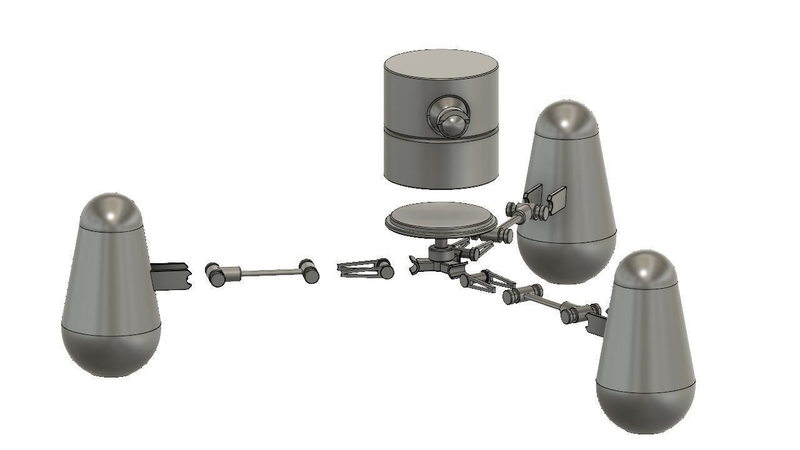 Little Tripod Robot