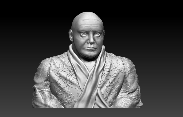Lord Varys Bust 3D Print 207814