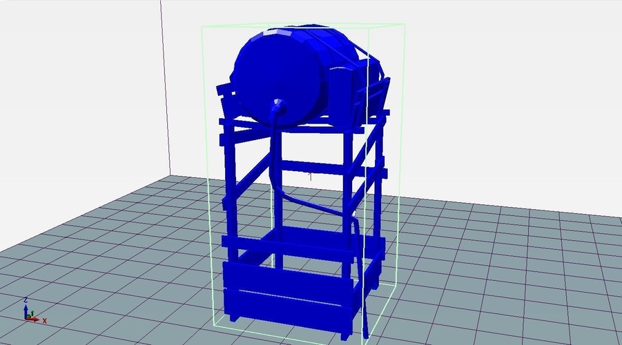Video Game Barrel 3D Print 207845