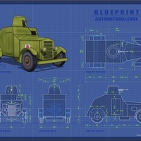 Tintin Military Car - Thumbnail 2