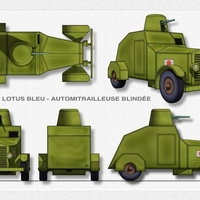 Small Tintin Military Car 3D Printing 207863