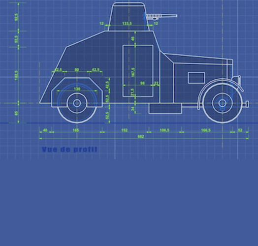 Tintin Military Car 3D Print 207865