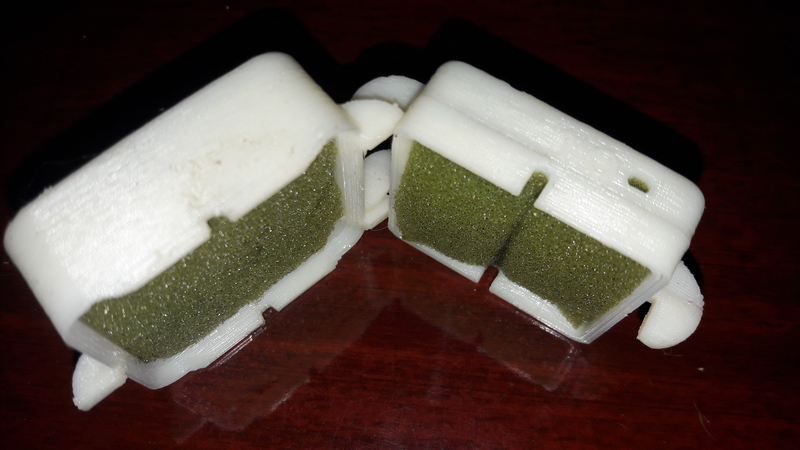 Filtro para filamento de impressora 3D