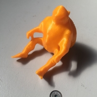 Small GESCANTE TMNT RAPHAEL FIGUR 1988 3D Printing 207999
