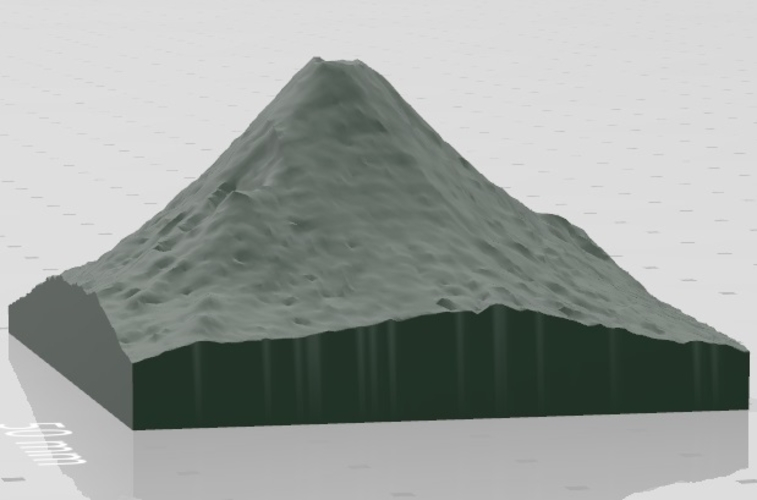 Mount Fuji 3D Print 208132