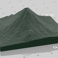 Small Mount Fuji 3D Printing 208133