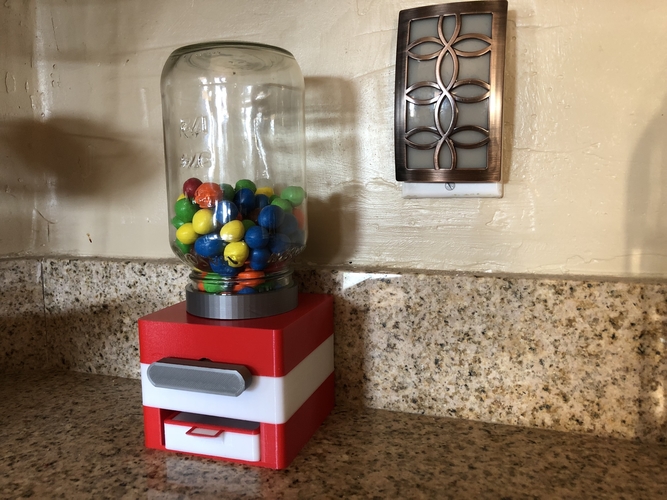 Easy Print No Support Modular Candy Dispenser 3D Print 208167