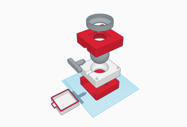 Easy Print No Support Modular Candy Dispenser 3D Print 208173