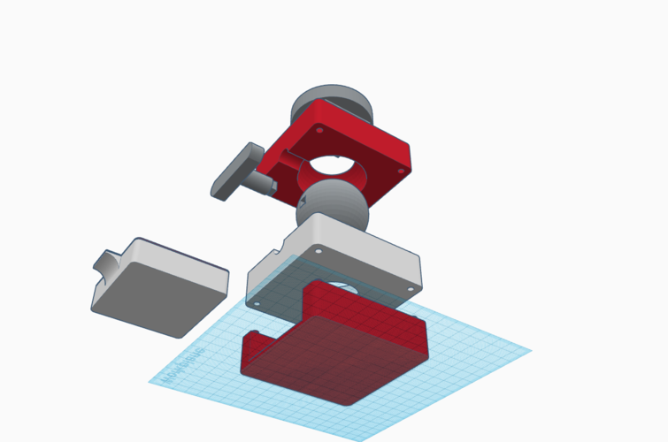 Easy Print No Support Modular Candy Dispenser 3D Print 208174