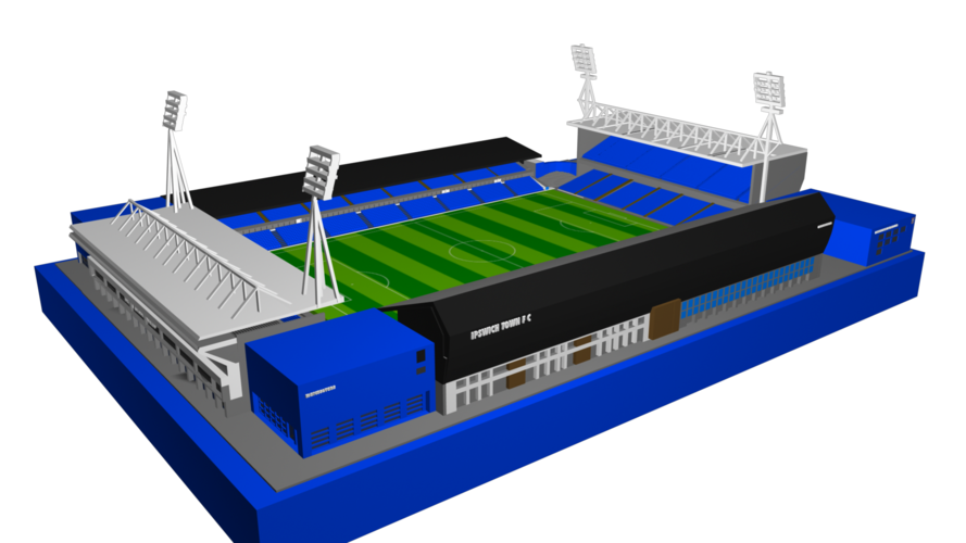 Ipswich Town - Portman Road 3D Print 208183