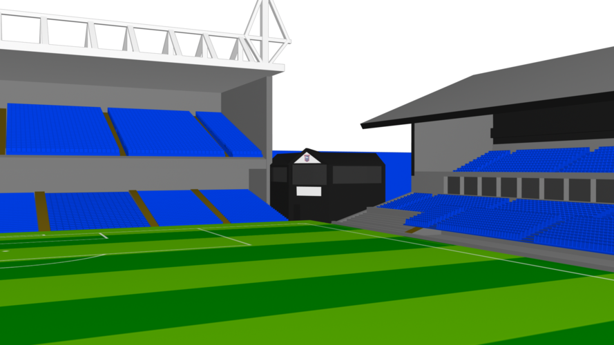 Ipswich Town - Portman Road 3D Print 208184