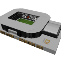 Small MK Dons - Stadium MK 3D Printing 208255