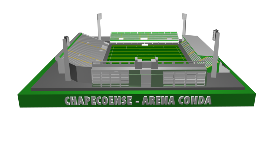 Chapecoense - Arena Conda 3D Print 208308