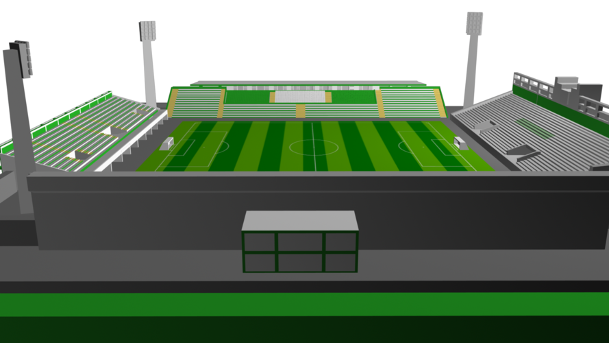 Chapecoense - Arena Conda 3D Print 208311