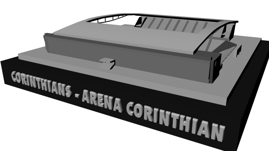 Corinthians - Arena Corinthian 3D Print 208352