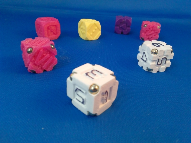 EarthDice Variation 1 - Prototype 3D Print 208410