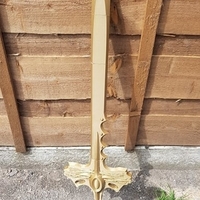 Goldar sword from mighty morphin power rangers 3D print model - Thumbnail 8