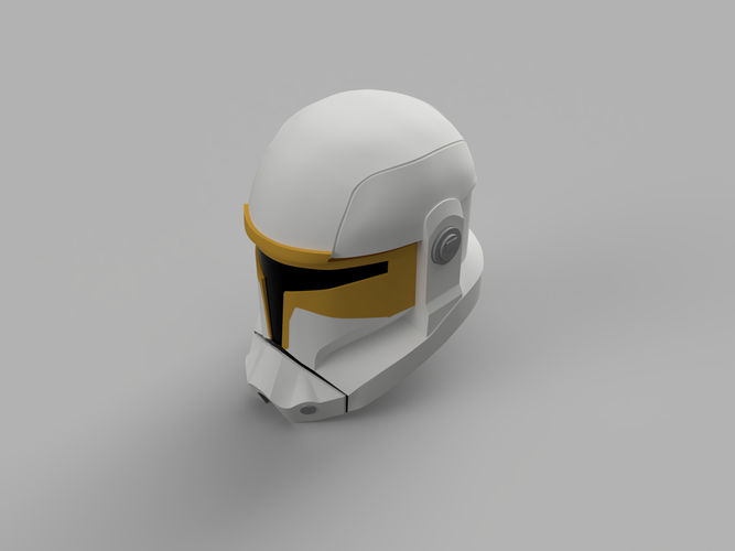 3d Printed Star Wars The Clone Wars Republic Commando Helmet By Mul 12 Pinshape - star wars the clone wars roblox