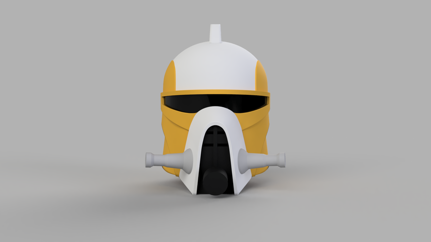 Star Wars the Clone Wars SCUBA Trooper Helmet 3D Print 208450