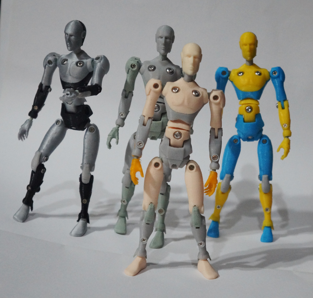 Articulated 3d models