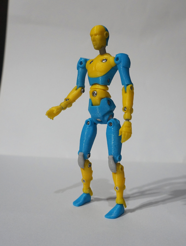 VDroid, Articulated Statue 3D Print 208471
