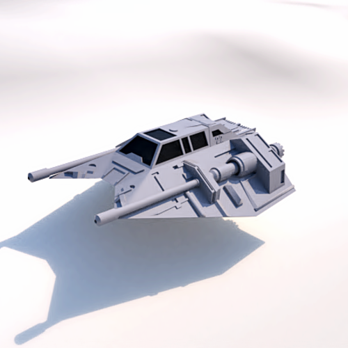 NAVE T-47 STAR WARS 3D Print 208523