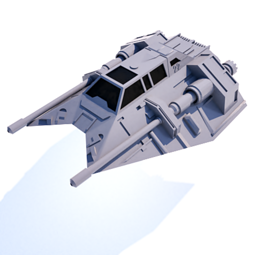 NAVE T-47 STAR WARS 3D Print 208525