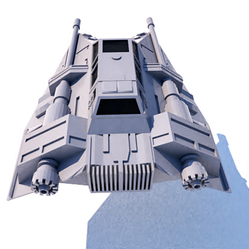 NAVE T-47 STAR WARS 3D Print 208526