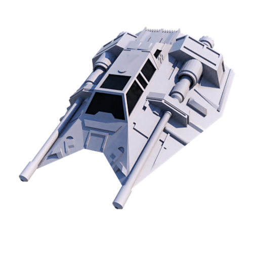 NAVE T-47 STAR WARS 3D Print 208528