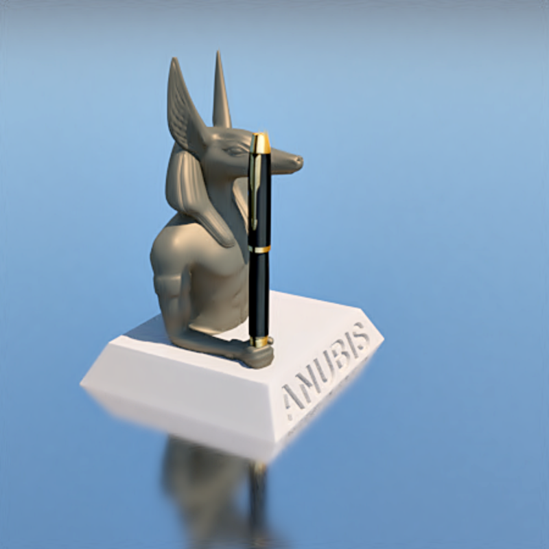 pen holder, ANUBIS