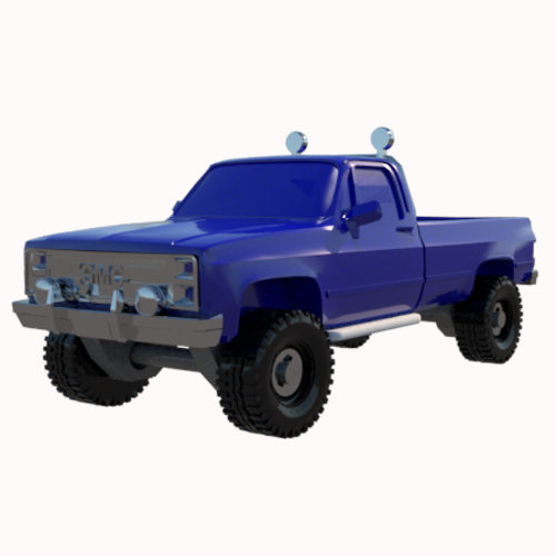 gmc sierra truck 3D Print 208573