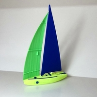 Small sailboat 3D Printing 208582