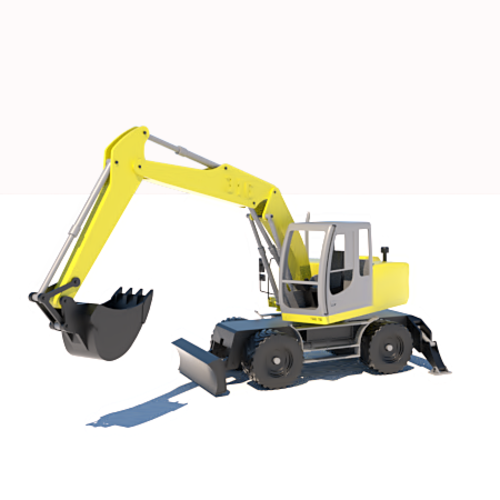 bulldozer 3D Print 208607