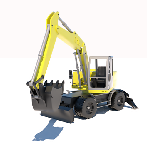 bulldozer 3D Print 208609