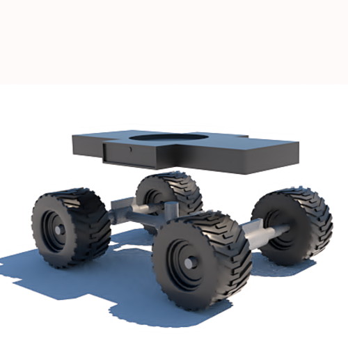 bulldozer 3D Print 208623