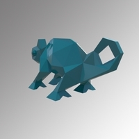 CHAMELEON LOW POLY - Thumbnail 4