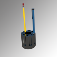 Small Pencil pot 3D Printing 208667