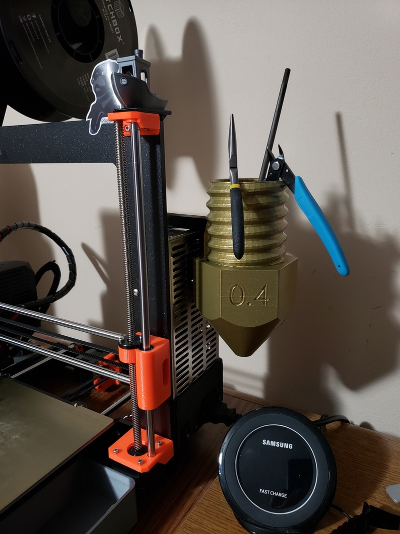 Prusa Mk3 Nozzle Tool Holder