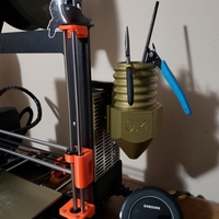 Small Prusa Mk3 Nozzle Tool Holder 3D Printing 208679