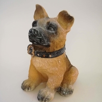 Small Chiot assis 3D Printing 208731