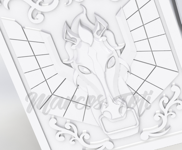 Saint Seiya Pandora Box Pegasus 3D Print 208736