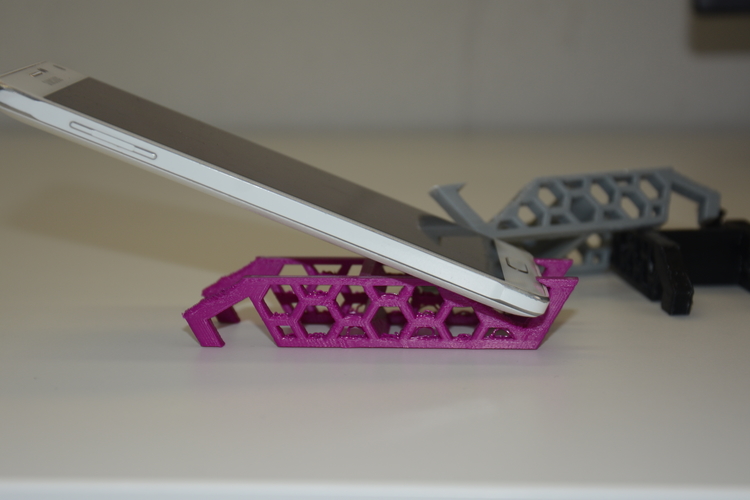 3D Printed MMD Hex Phone Stand by Mmd Design | Pinshape