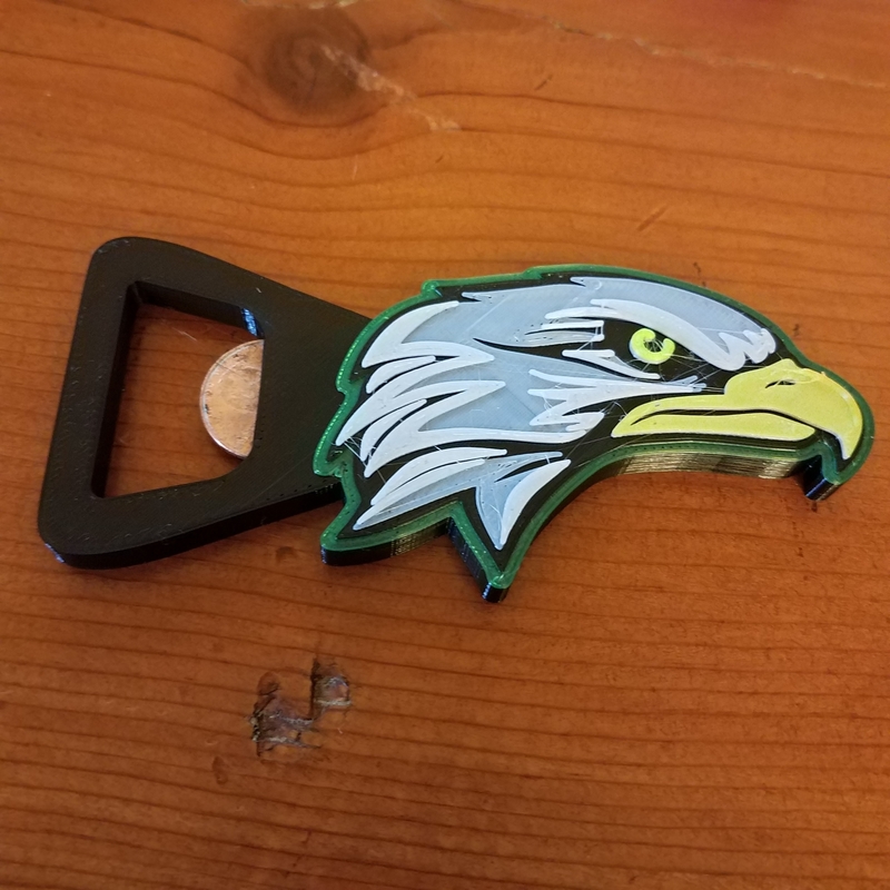 Eagle Themed Beer/Soda/Pop Bottle Opener