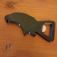 Eagle Themed Beer/Soda/Pop Bottle Opener - Thumbnail 2