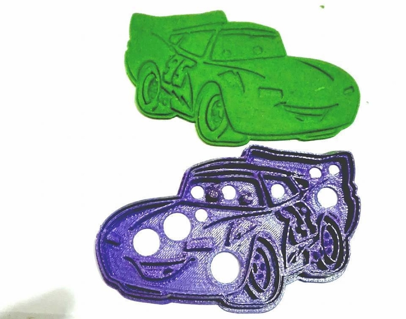 Rayo McQueen cookies cutter
