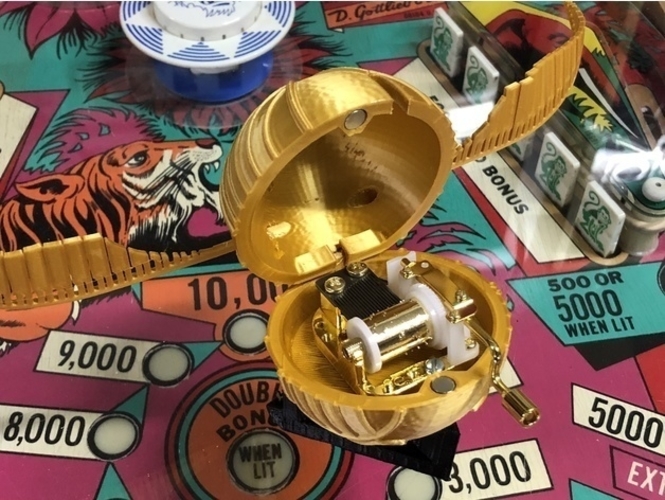 Harry Potter Golden Snitch music box remix 3D Print 208847