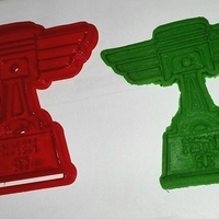 Piston Cup Cookies cutter- Cars cortante copa piston - Thumbnail 1