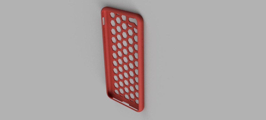 Iphone 8 Case (for flexible filament) 3D Print 208917